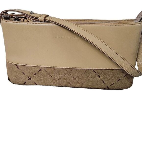 Burberry tan small shoulder bag - Picture 1 of 14